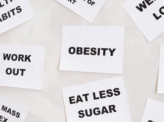 Conceptual image featuring motivational cards on health, fitness, and wellness on a white background.